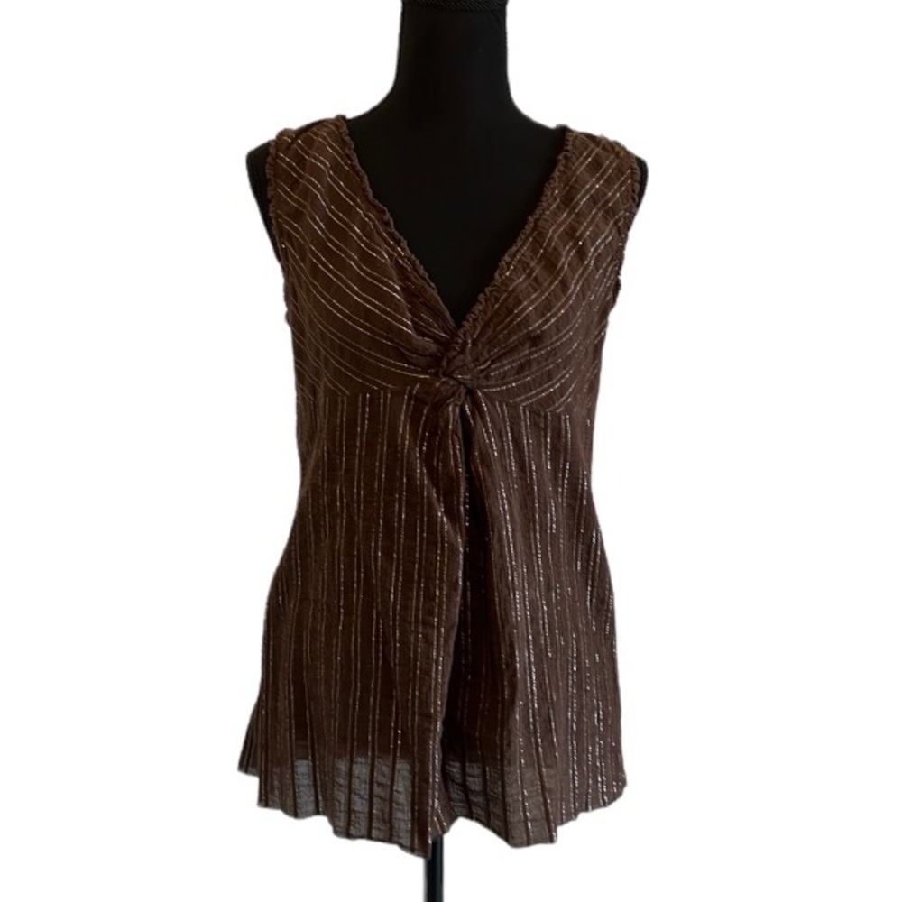 Calvin Klein sleeveless blouse